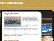 Tablet Screenshot of nak-goldstadtkinder.org